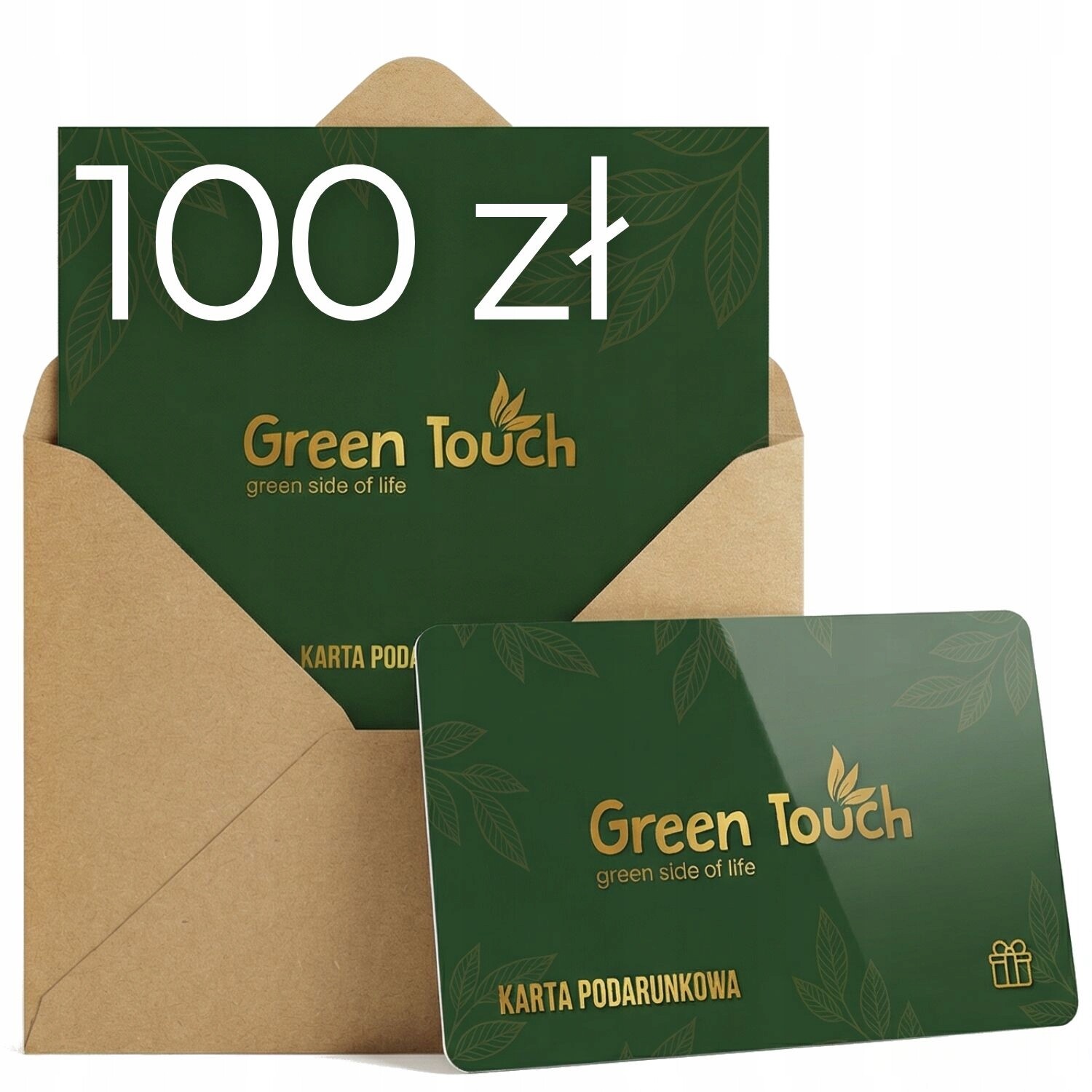 Dárková Poukázka Pro GreenTouch.pl Dárková Sada Vánoční Obálky V Hodnotě 100 Pln