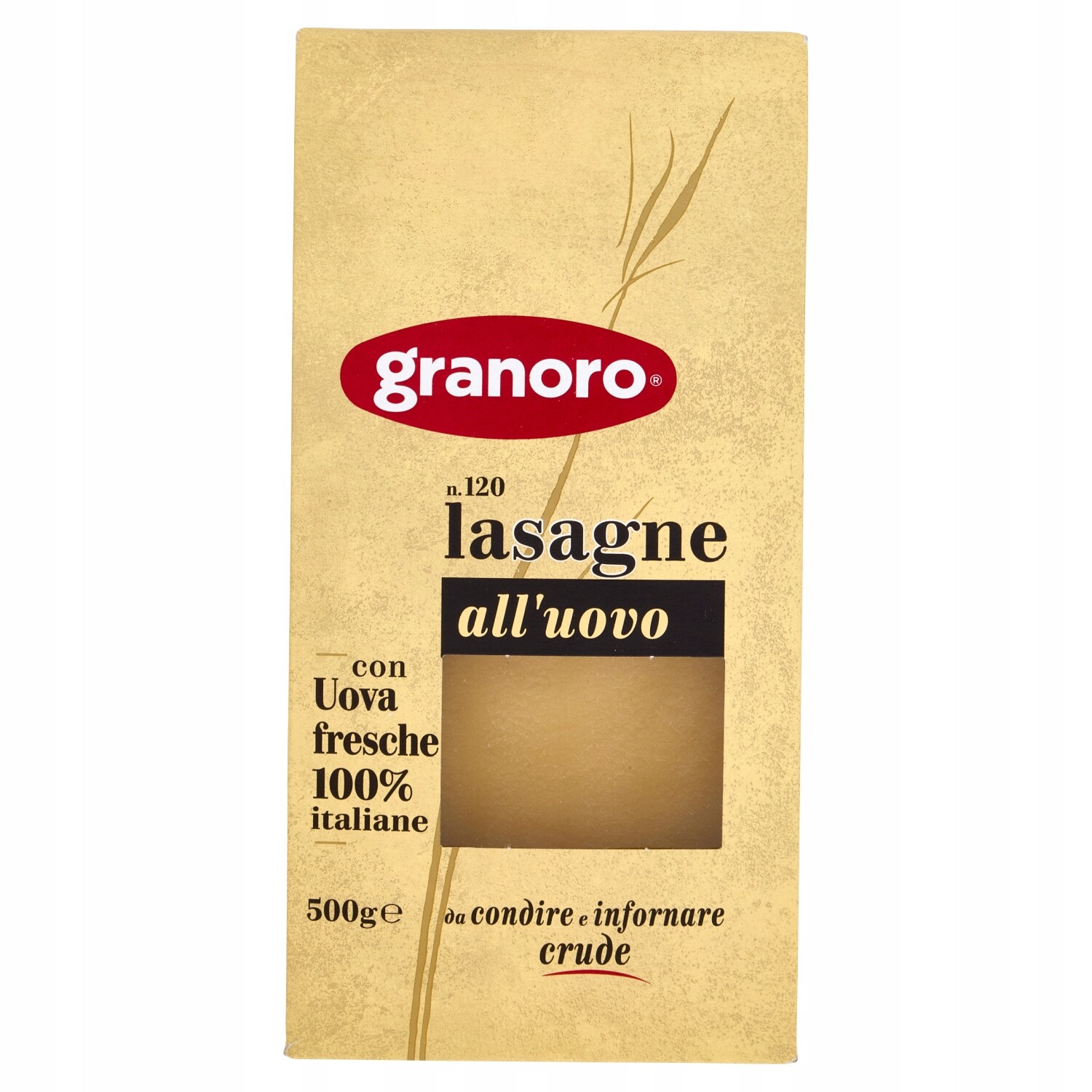 5X Těstoviny Lasagne Uovo N.120 500g Granoro