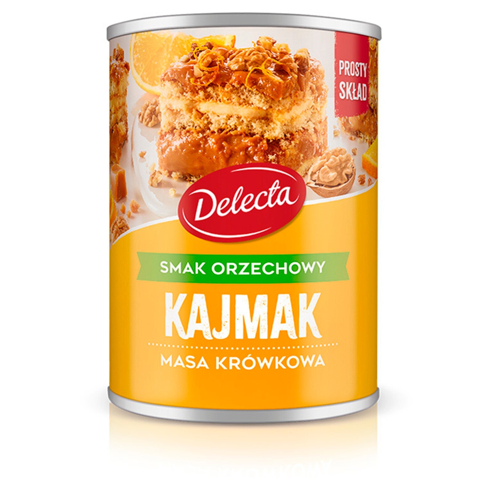 5X Delecta Tekutý Karamel Kajmak Ořechový 400 G