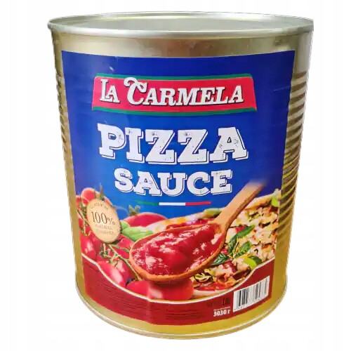 2x Omáčka Pronto Pizza Polpa fine 2550 g La Carmela