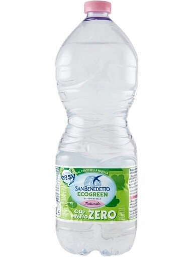 25 x Neperlivá minerální voda Eco Green nula 1 l San Benedetto