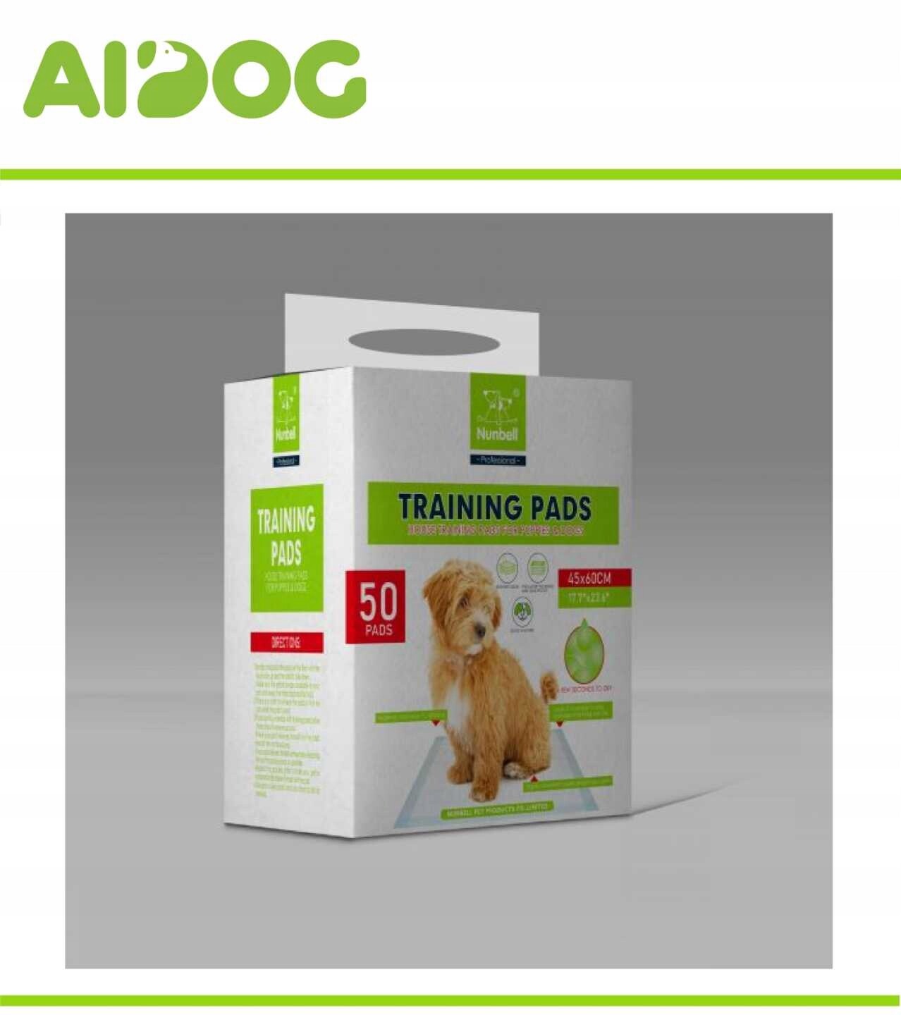 Tréninkové podložky pro psy 45x60 cm 50 ks Superabsorpční AiDog Nubnell