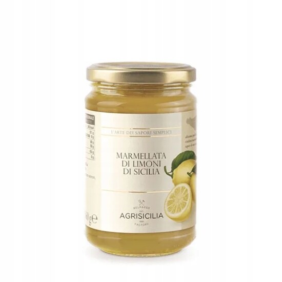 4x Agrisicilia Sicilská Zavařenina Citronová 360 g