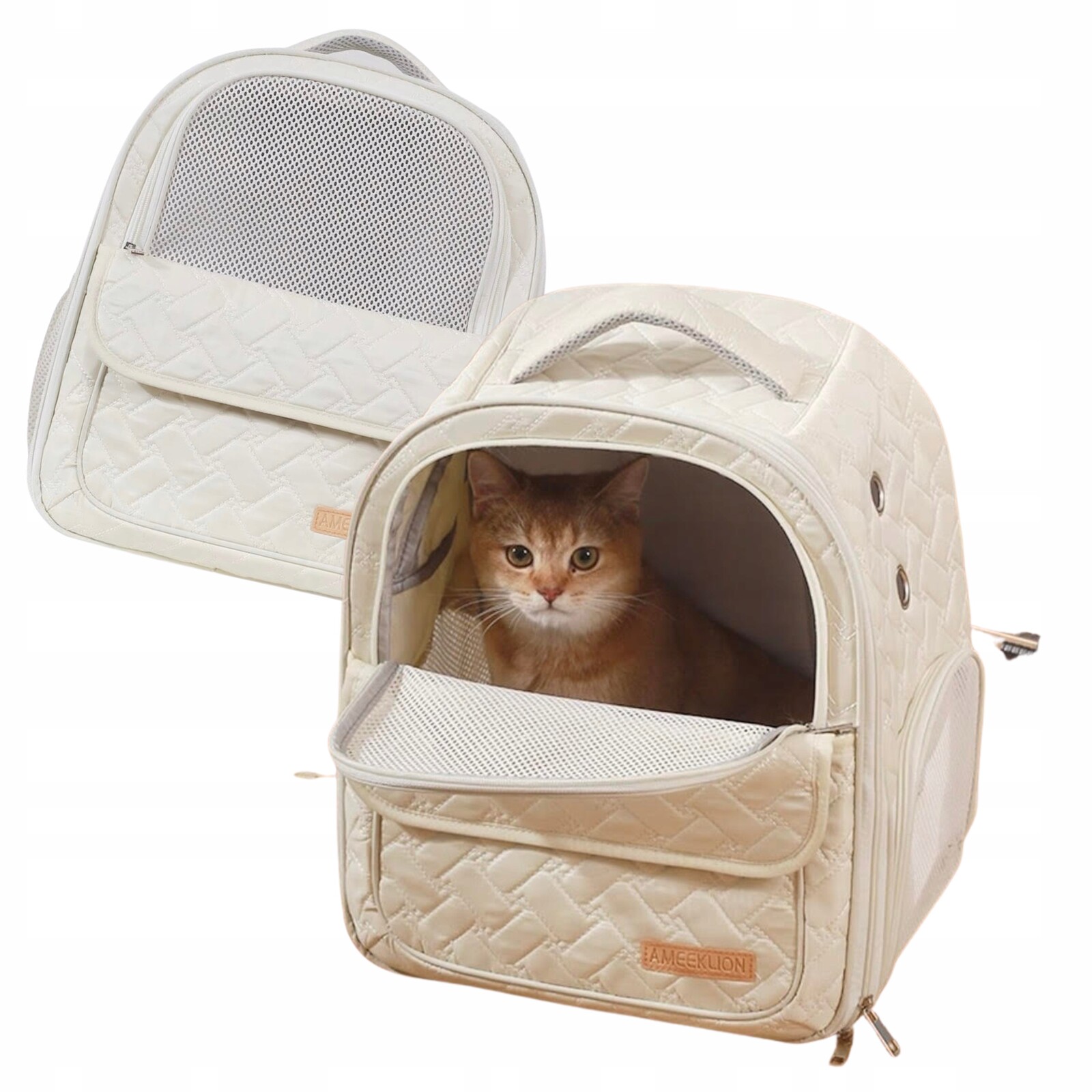 Batoh Pro Kočky Taška Přepravka Pro Přenášení Malých Zvířat Siemiec