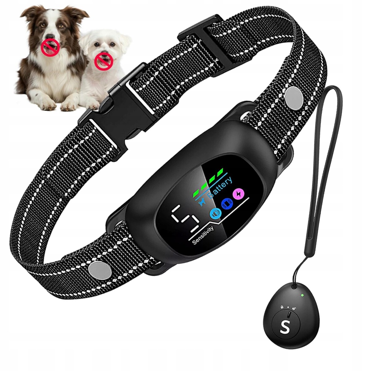 Elektrický Výcvikový Obojek Pro Psa 100 M, Voděodolný, Výcvikový Obojek Pro Psy Dálkové Ovládání