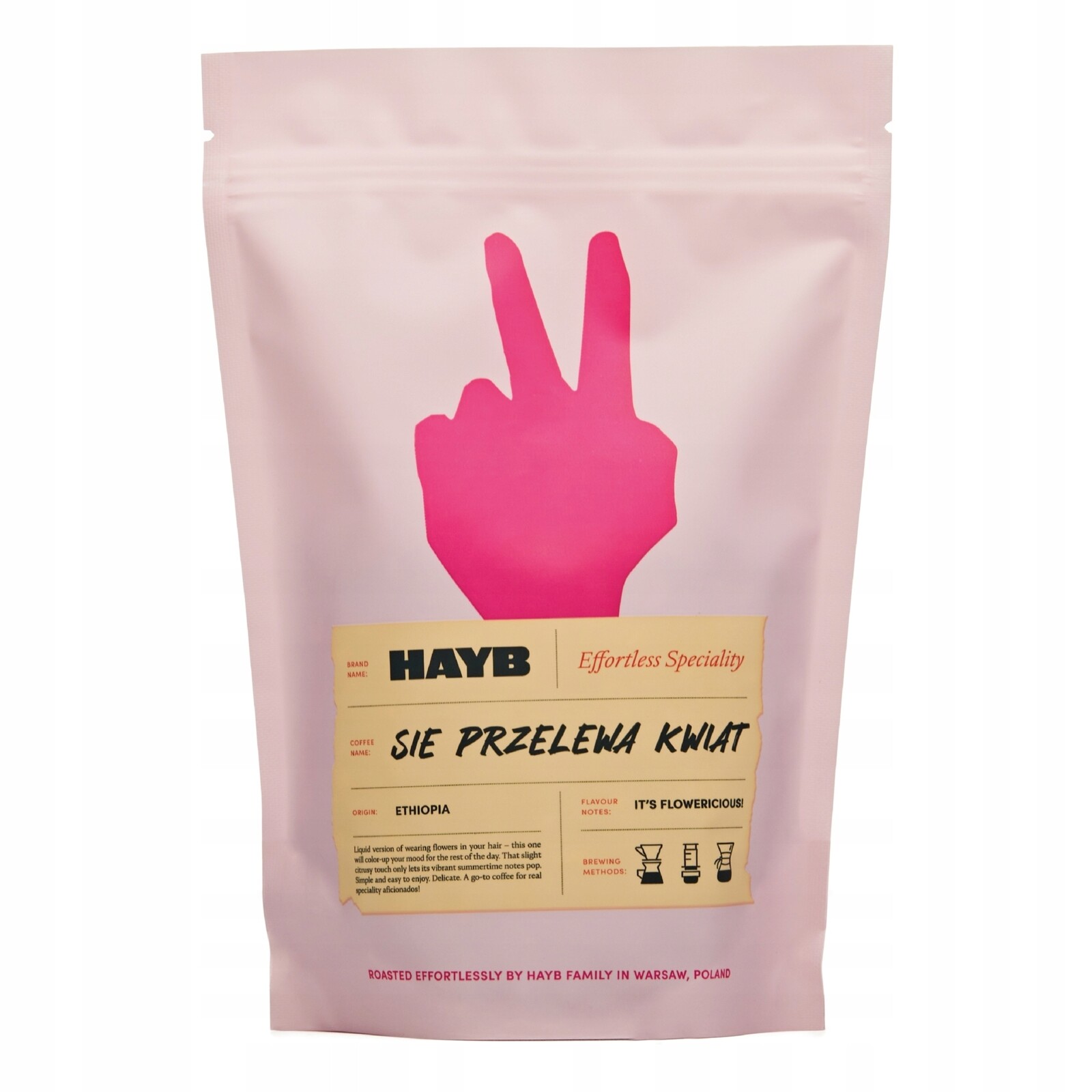 káva zrnková Hayb Přelévá se Květ 250 g