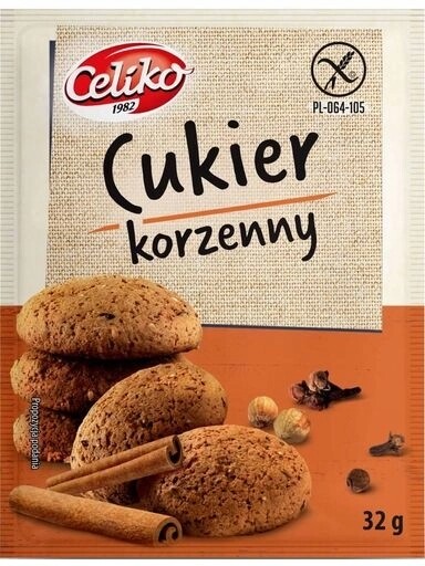13 x Cukr Bezlepkový 32 g Celiko