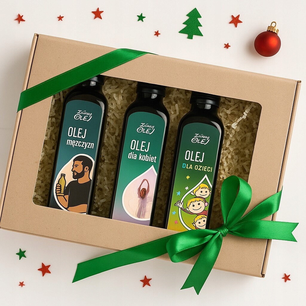 Dárková Sada Oleje pro rodinu On Ona Dítě Vánoční krabička 250 ml
