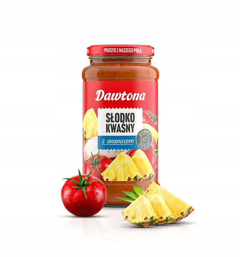 8 x Dawtona omáčka s ananasem 520 g