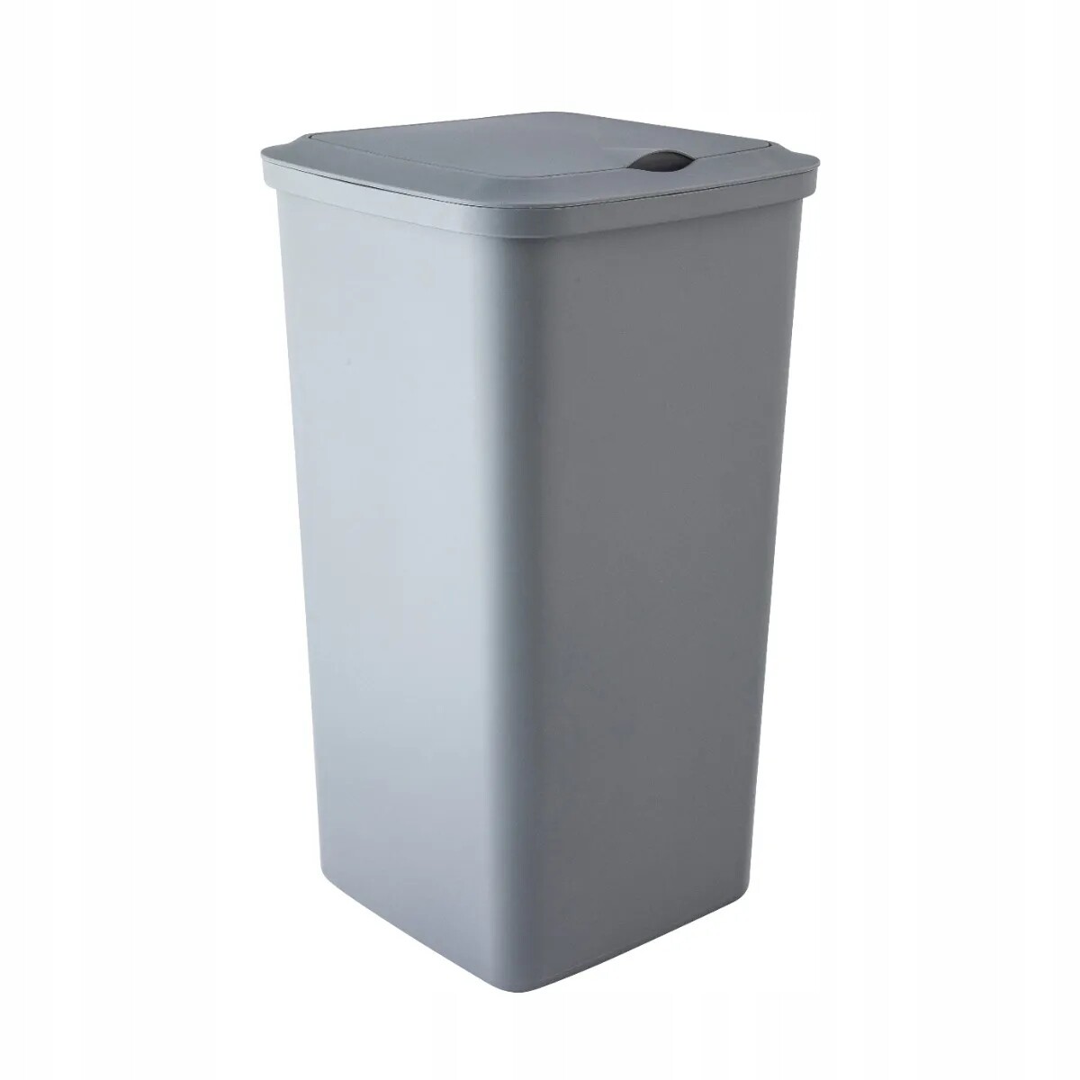 Odpadkový koš do koupelny s výklopným víkem Altom Design šedý 10 l