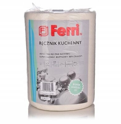 Kuchyňský ručník Ferri 2w savý bezprašný 1 ks délka 85 m 333 listů