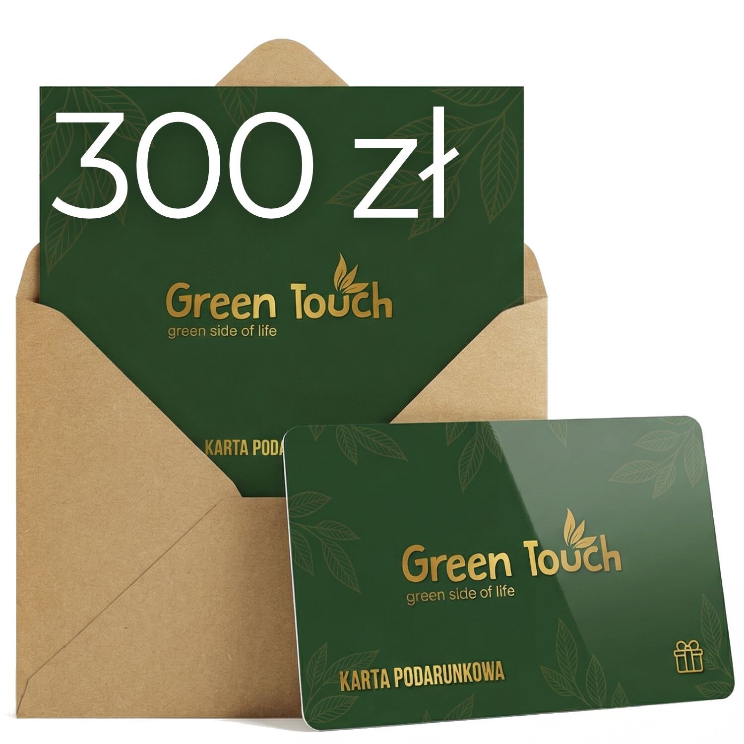 Dárková Poukázka Pro GreenTouch.pl Dárková Sada Vánoční Obálky V Hodnotě 300 Pln