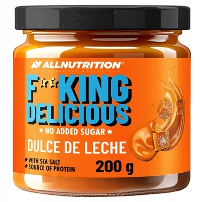3X Allnutrition Fitking Deliciout Dulce de Leche Proteinový Kajmak 200 g
