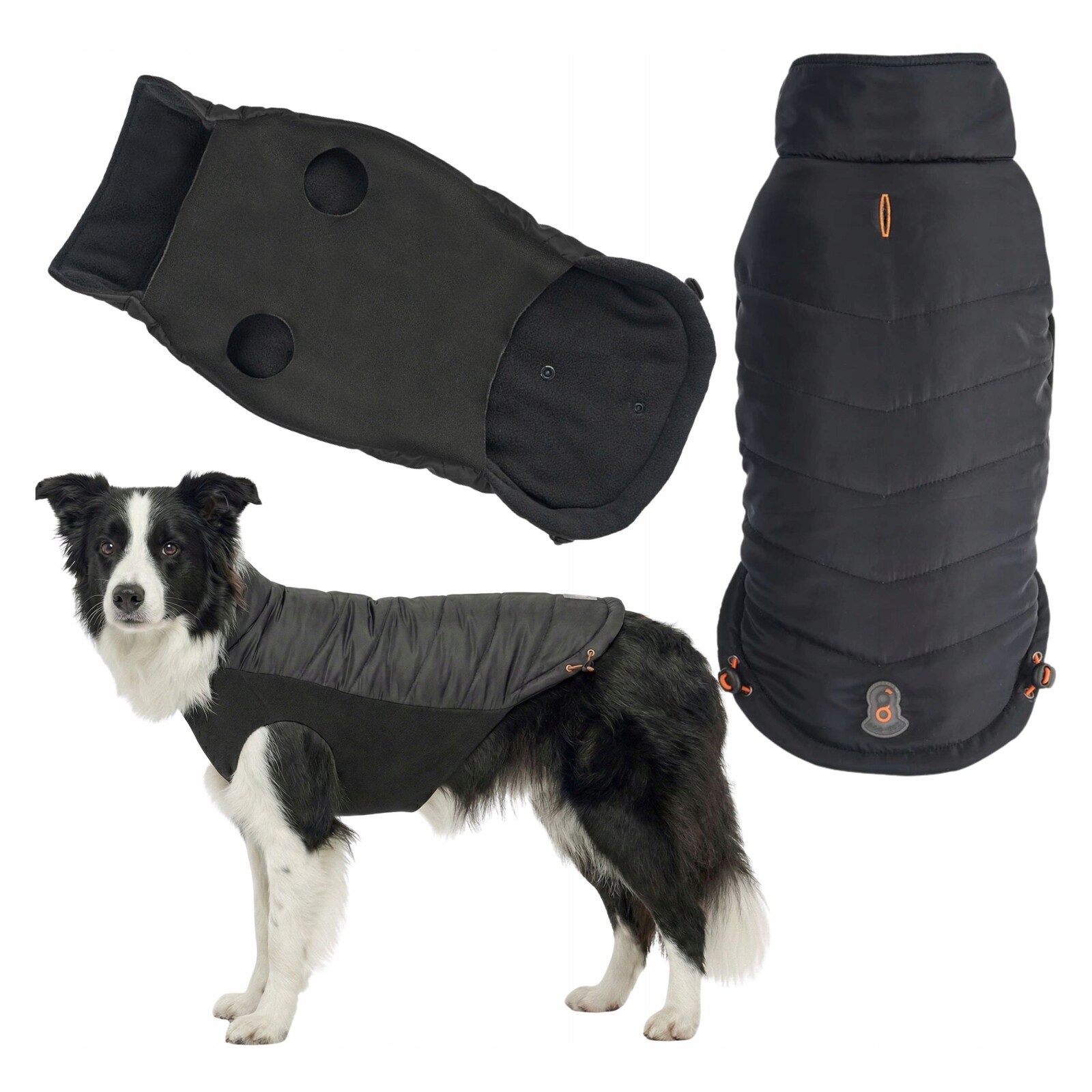 Oblečení pro velkého psa Zimní voděodolné, teplé, pružné Premium L