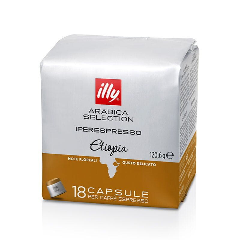Kapsle illy Etiopie 18 ks