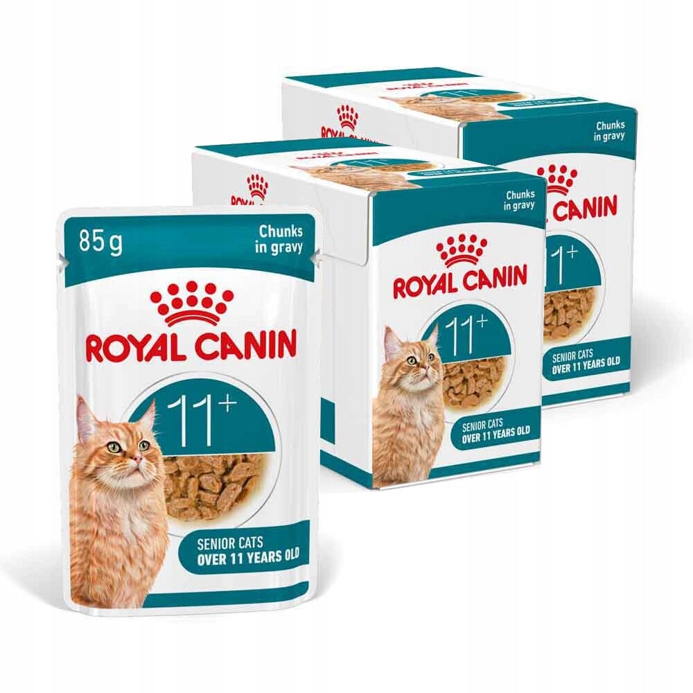 Royal Canin Ageing 11+ Krmivo mokré v omáčce 24x85 g pro zralé kočky