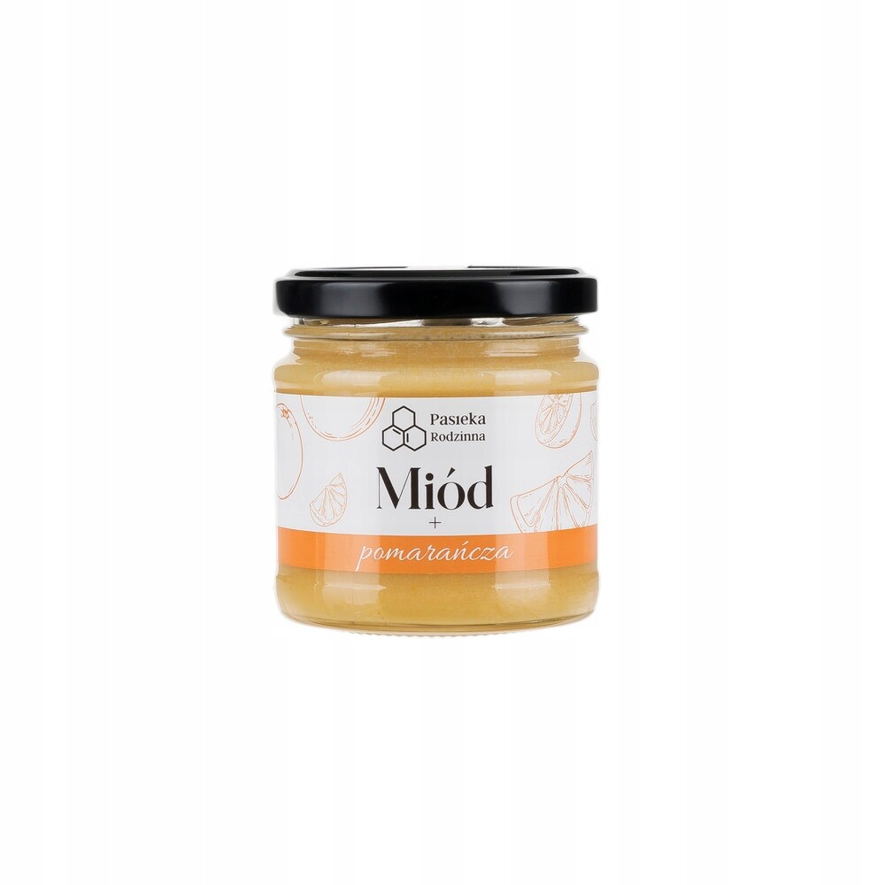 3x Pasieka Rodzinna Med s pomerančem 240 g