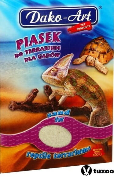 Písek do terária pro plazy a obojživelníky 25 kg