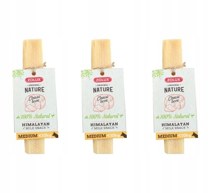Zolux 3x Psí pamlsek Himálajský sýr velikost M 57g Z