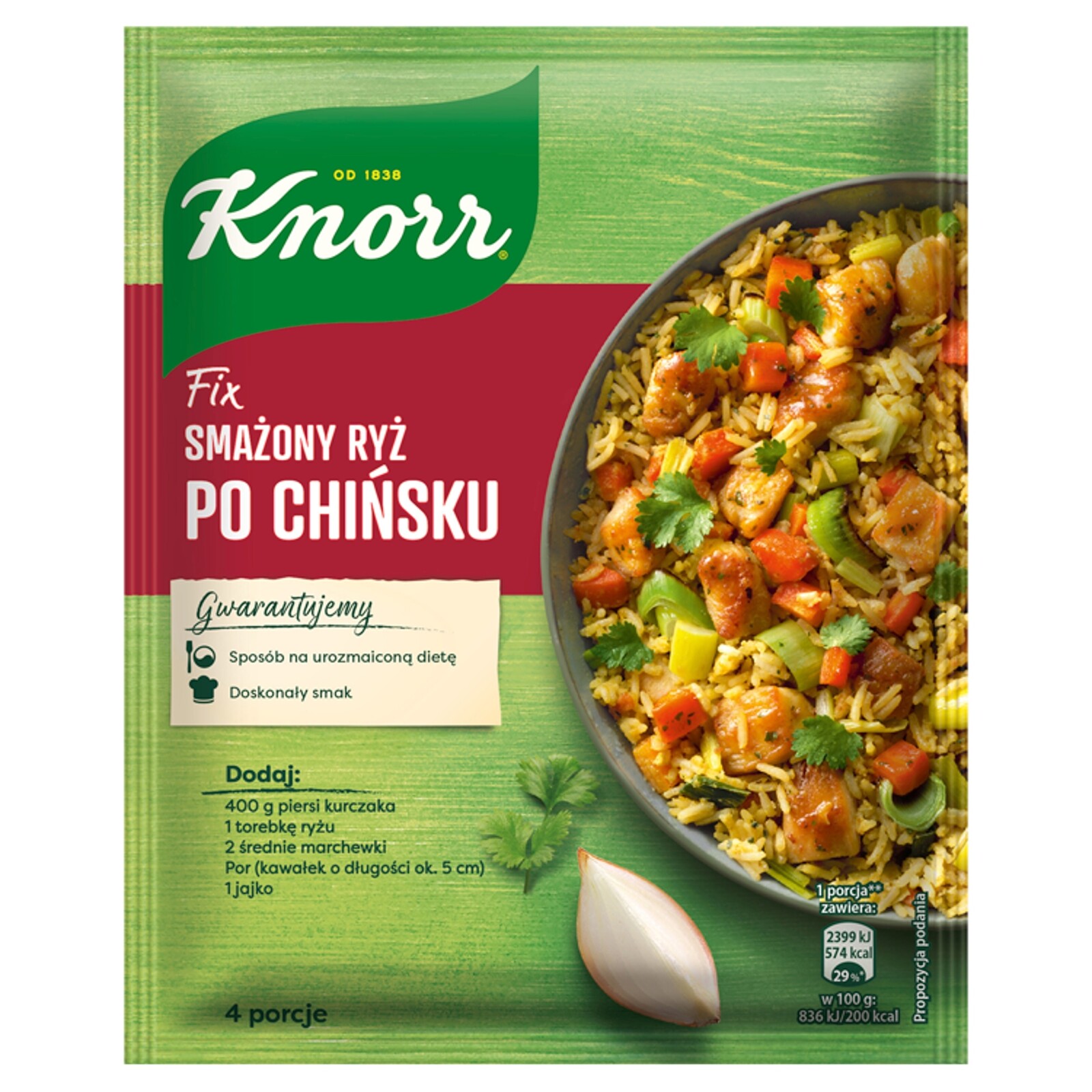 9x Knorr Fix Knorr Smažená Rýže Po Čínsku 27 G