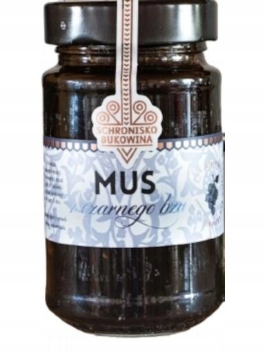 3x Pěna z černého bezu 250 g – Schronisko Bukowina