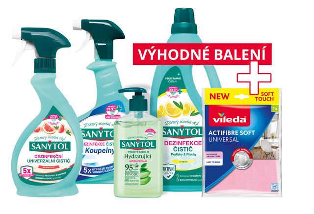 Sanytol balení úklid