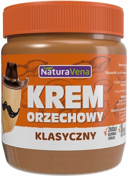 5x Naturavena Klasický ořechový krém 340 g