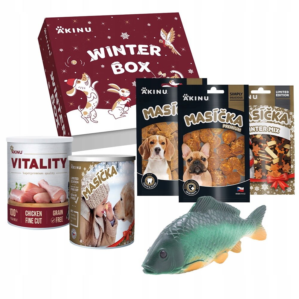 Akinu Winter Box Masíčka Premium pro psy