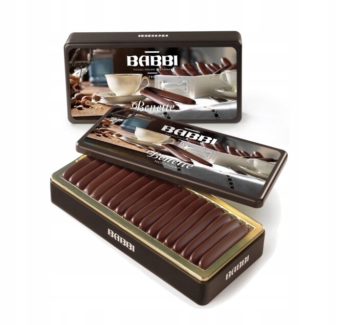 Babbi Bonette Fondente italské v plechovce 180 g