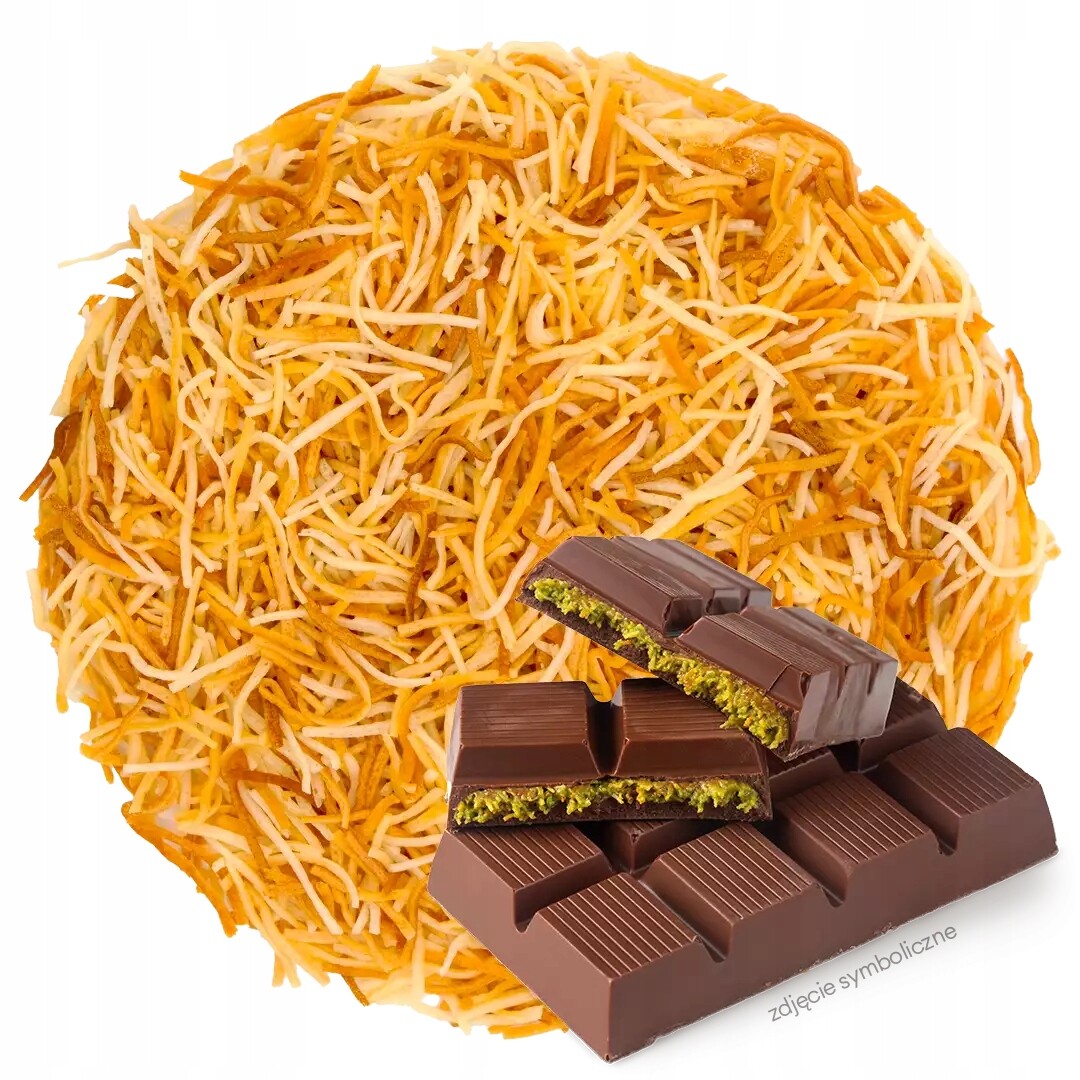 Kataifi Smažené Těsto Kadayif Dubai chocolate 10 kg Dubajská Čokoláda