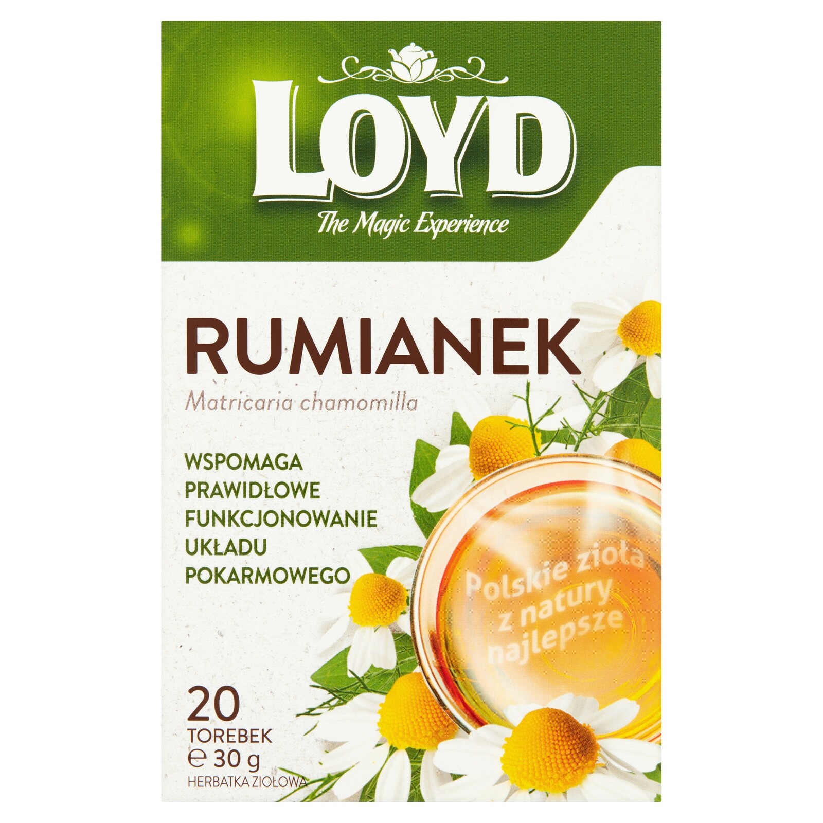 13 x Bylinný čaj Loyd Heřmánek 20 sáčků