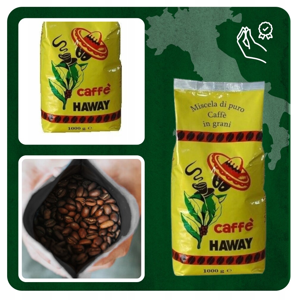 Haway Caffe in Grani 1 kg káva káva