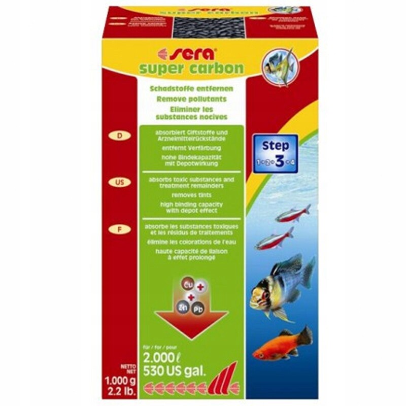 Sera Carbon aktivní uhlí 1000 g