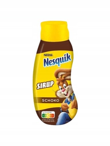 3x Nesquik Nestlé Čokoládový sirup Poleva na zmrzlinu Omáčka Přísada 403 g