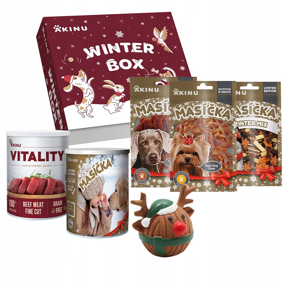 Akinu Winter Box Masíčka pro psy