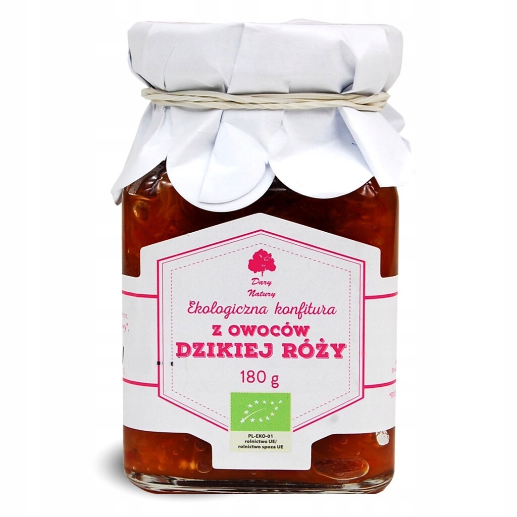 3x Dary Natury Zavařenina z plodů šípků Bio 180 g