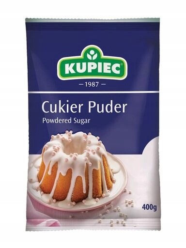 10 x Cukr pudr (fólie) 400 g