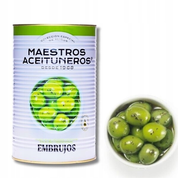 Olivy Aceitunas Verdes Embrujos 4250 ml M. Aceituneros