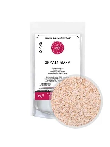 10 x Winoszarnia Sezam Bílý Loupaný 100 g Zrno