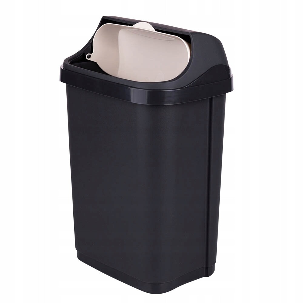 Odpadkový koš plastový Keeeper 10 l černý