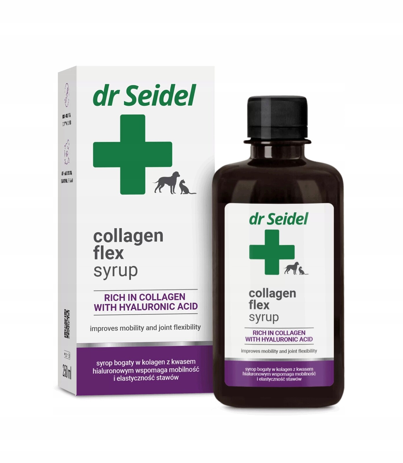 Dr Seidel Collagen Flex Syrup Přípravek na klouby pro psa a kočku 250 ml