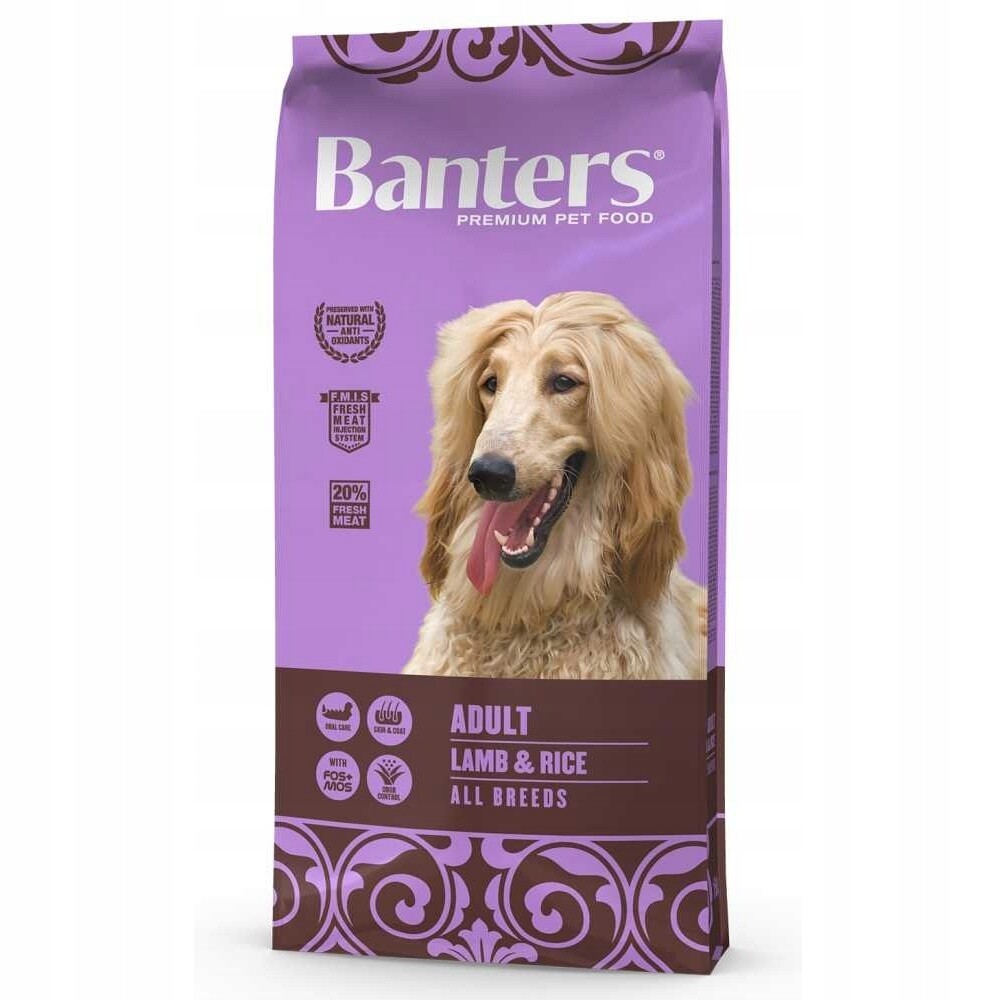 Banters Adult Lamb & Rice 15 kg
