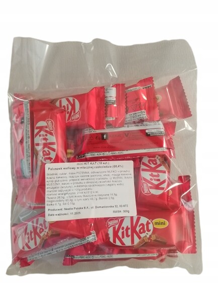 Mini Kit Kat 300 g Oplatek v mléčné čokoládě
