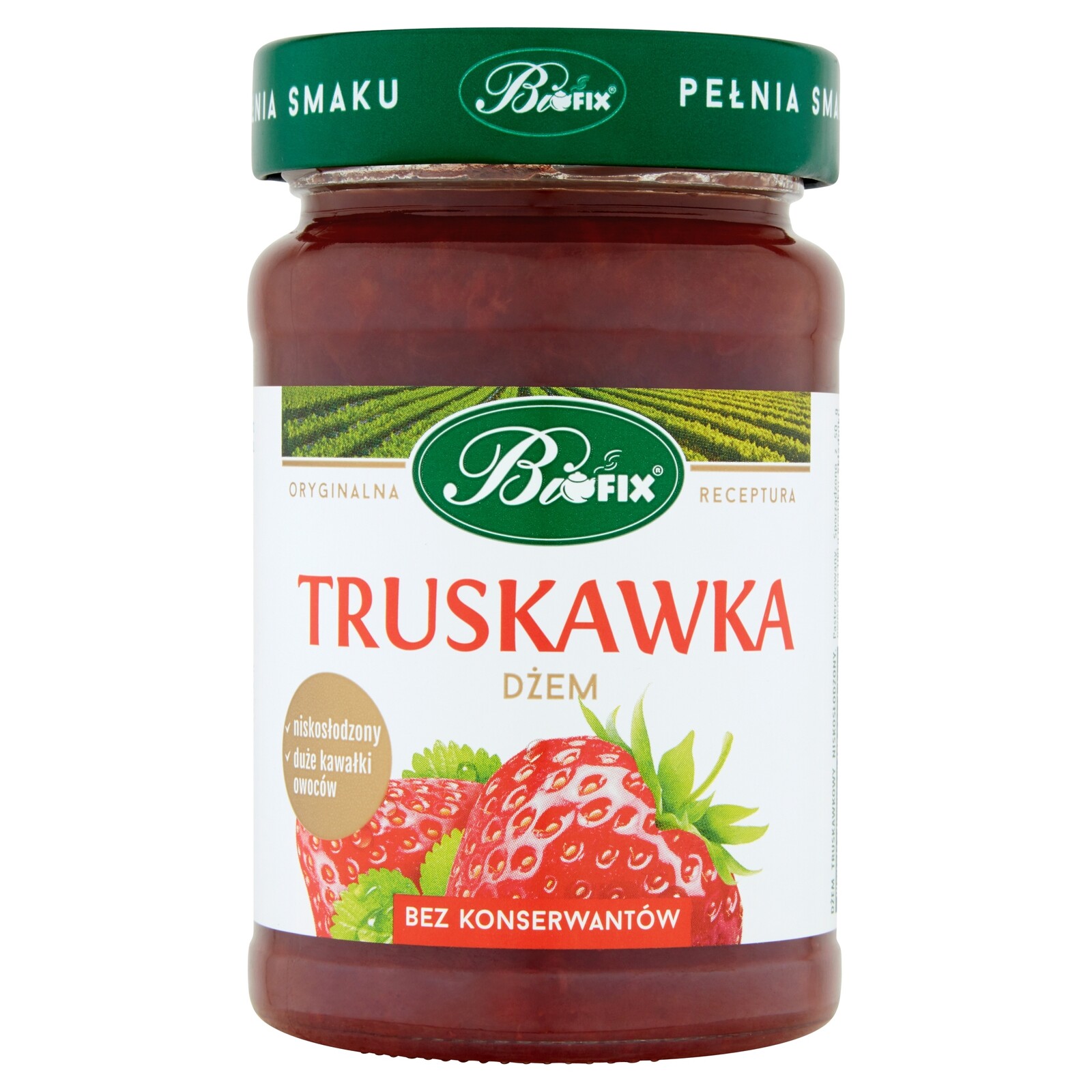 7X Bifix Jahodový džem nízkoslazený bez konzervantů Velké kousky 290 g