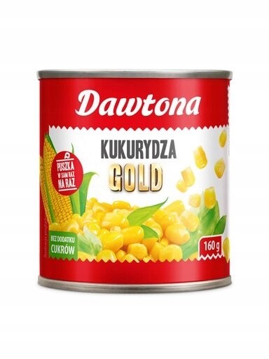 10 x Kukuřice Gold 150 g Dawtona