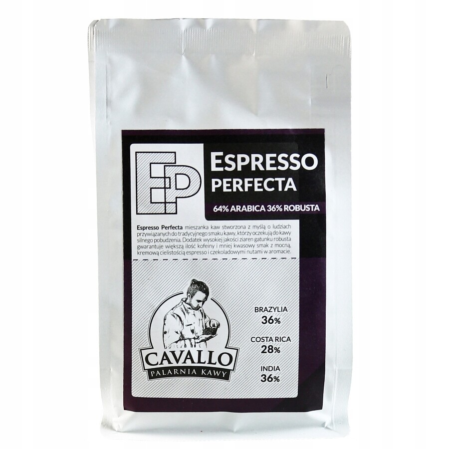 káva Cavallo Espresso Perfecta 250 g zrnková