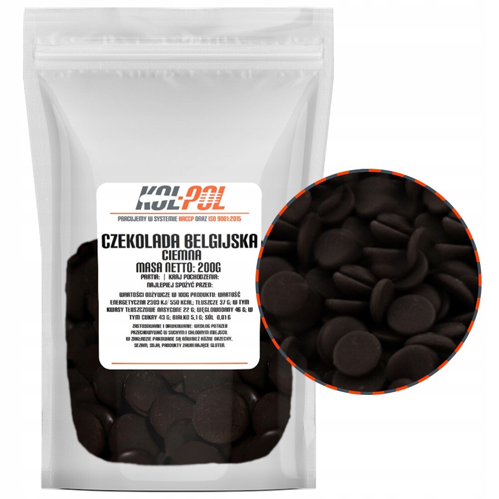 2x Čokoláda BELGICKÁ72% HOŘKÁ200g Fontánka fondue prémiových dezertů Kol-Pol