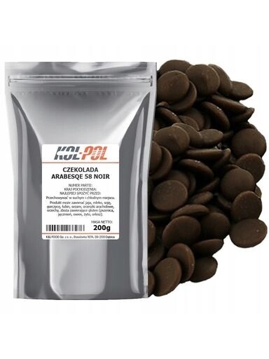 2x Čokoláda BELGICKÁ58% TMAVÁ200g Fontánka fondue prémiových dezertů Kol-Pol