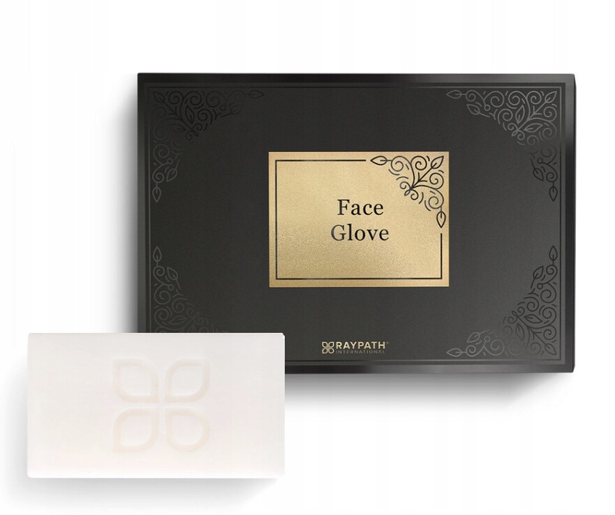 Raypath Face Glow Sada Čistič Mýdlo Bílé 100 g