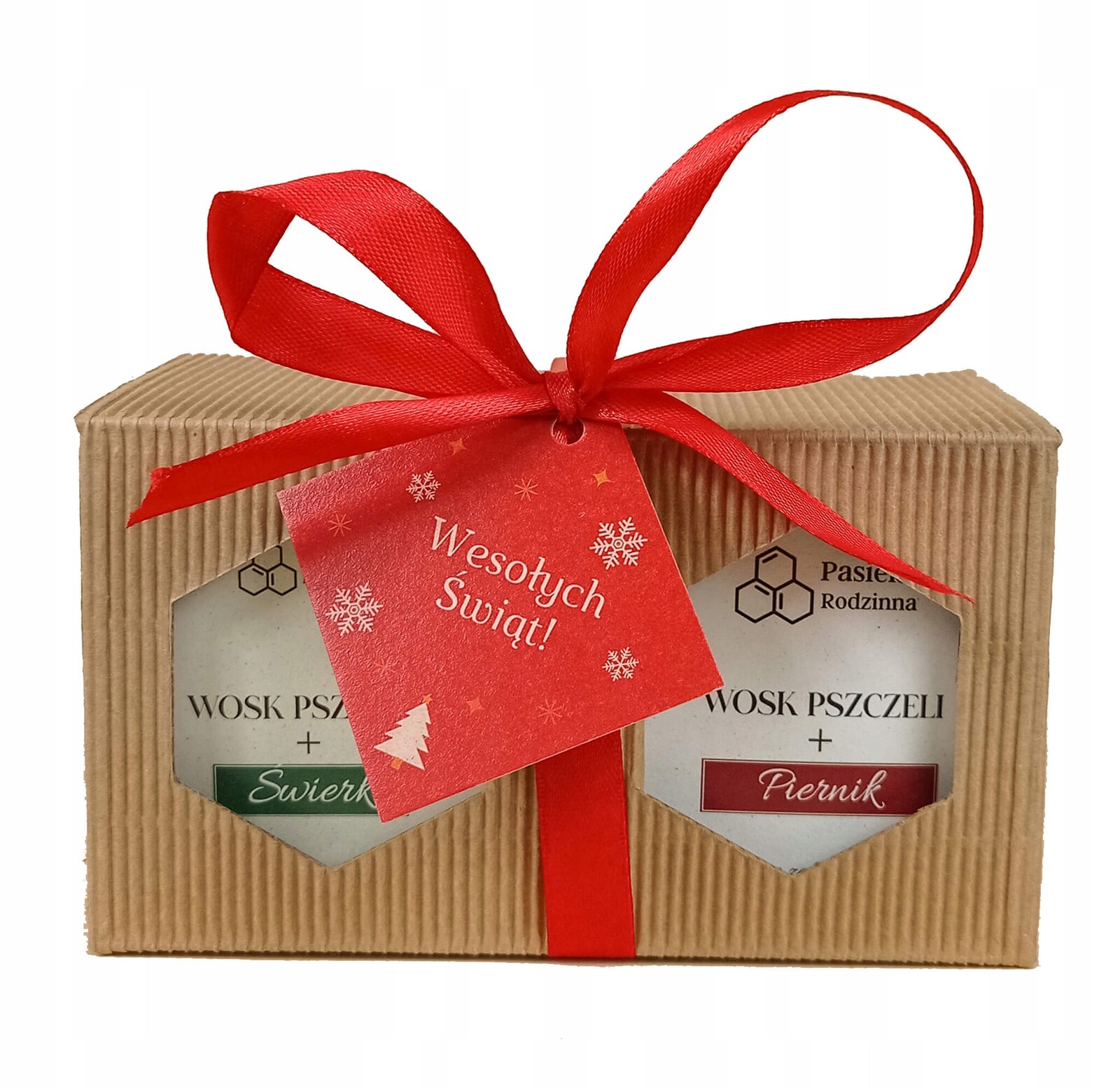 Vánoční Dárková Sada vonných svíček Pomeranč Perník 120 ml